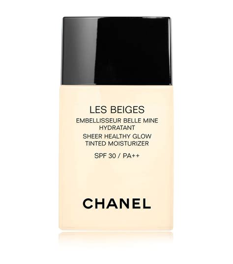 chanel les beiges tinted moisturiser medium plus|Chanel tinted moisturizer shades.